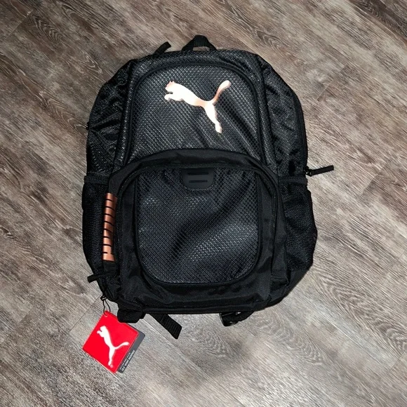 NWT Puma Black Backpack Puma Seasons Trail Running Backpack 6L, Black, NWT | eBay main image 2